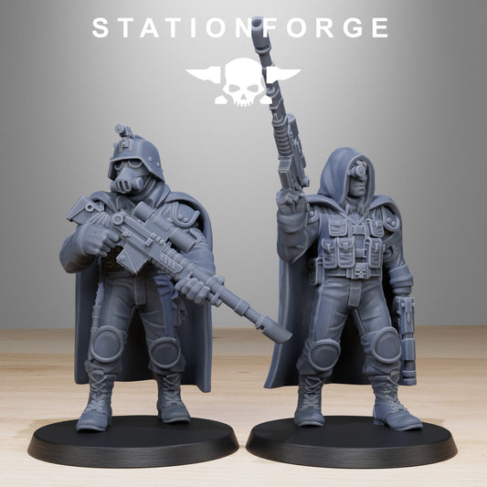 Imperial Marksmen of the Grim Guard x 10, Death Division, Sniper Korps Unit 2