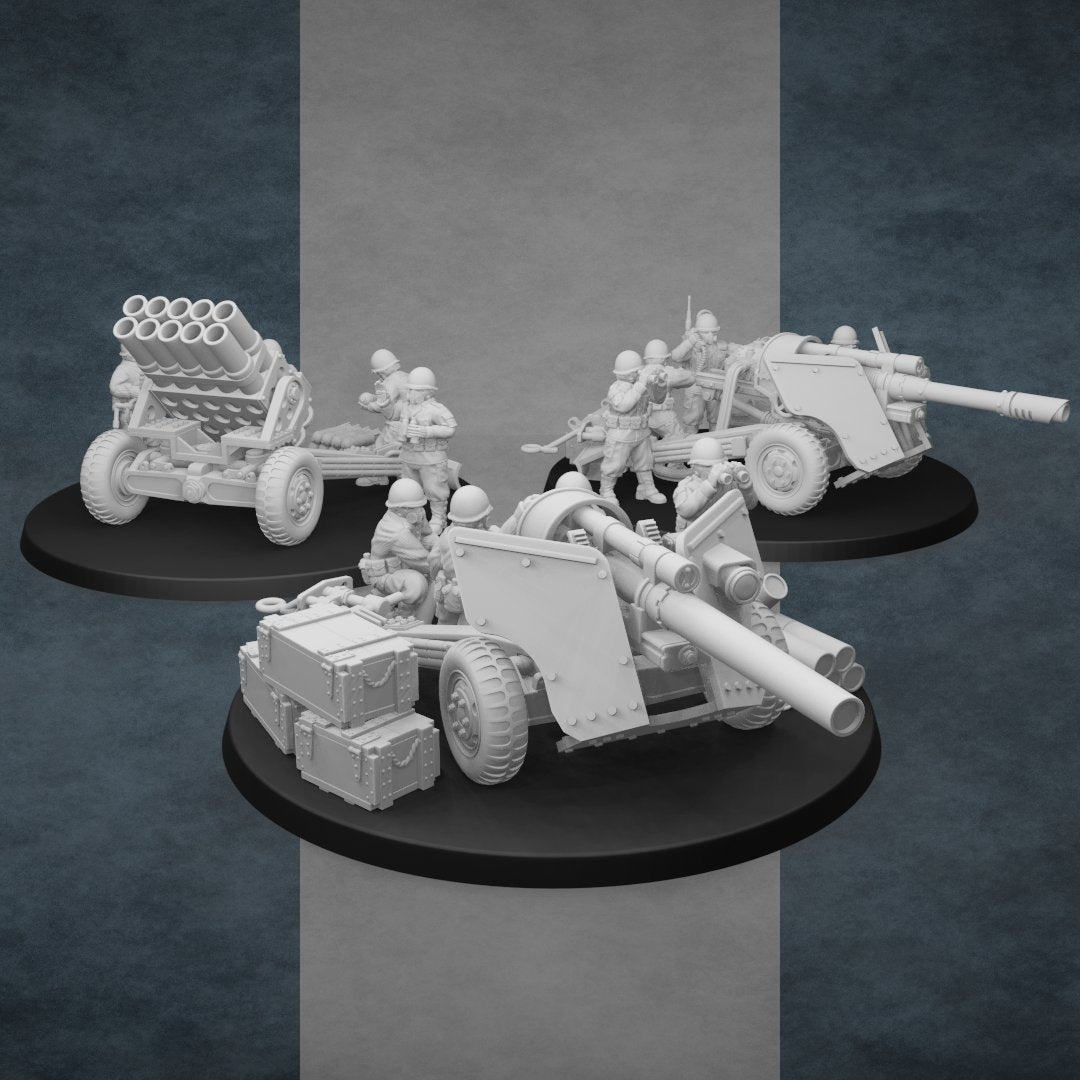 Light Artillery of the Starborne Guard x 1, Earthshaker Division