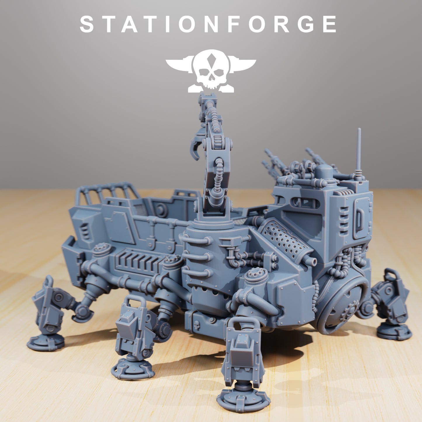 Scavenger Transporter Tank Crawler, Tech Adepts, Mech Division