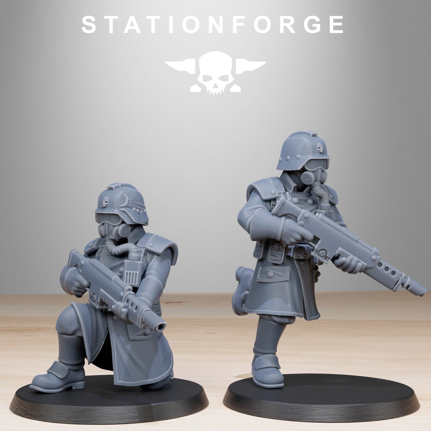 Imperial Soldiers of the Grim Guard x 10, Militant Division