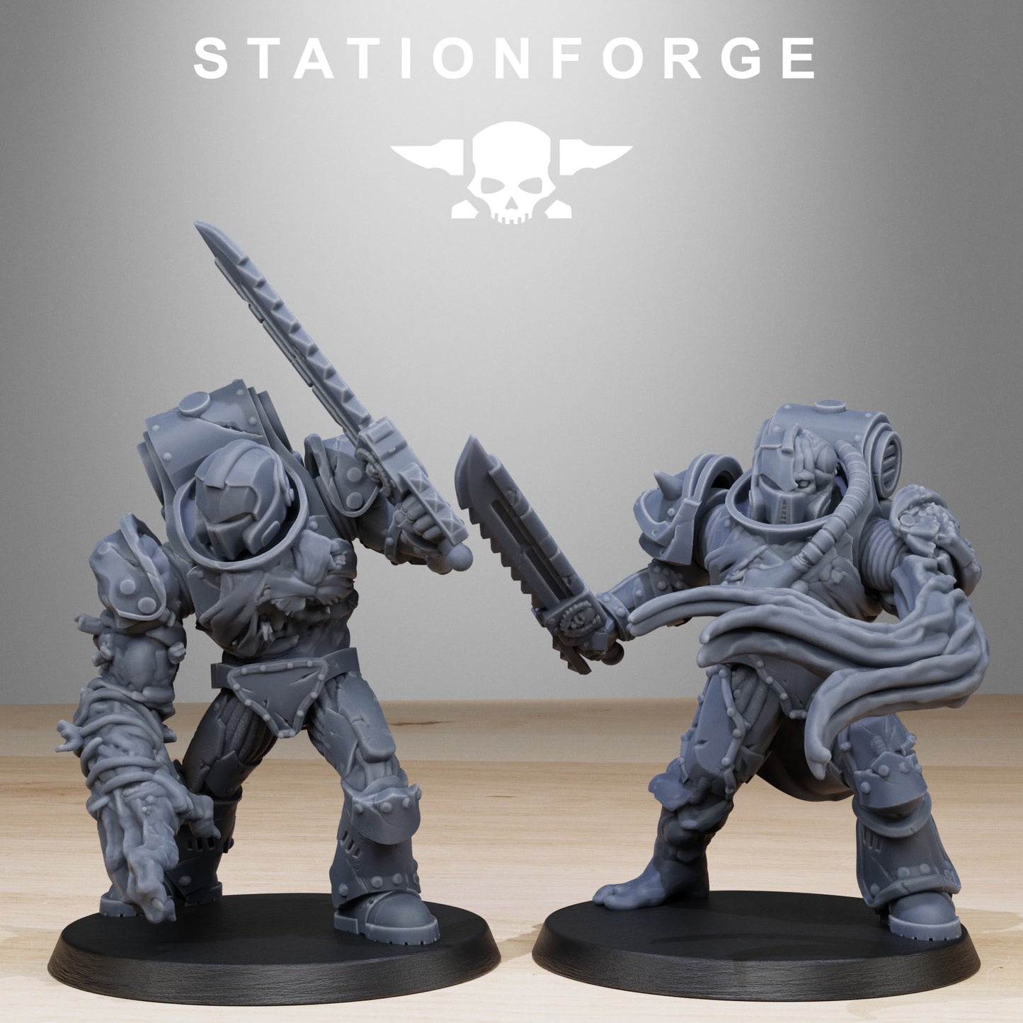 Corrupted Socratis Infantry Marines x 10 Chaos Division