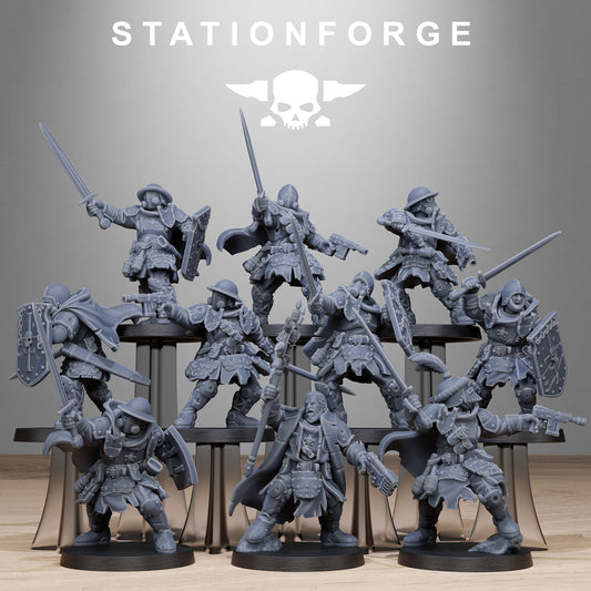 Imperial Soldiers of the Royal Guard x10, Blood Warden Division