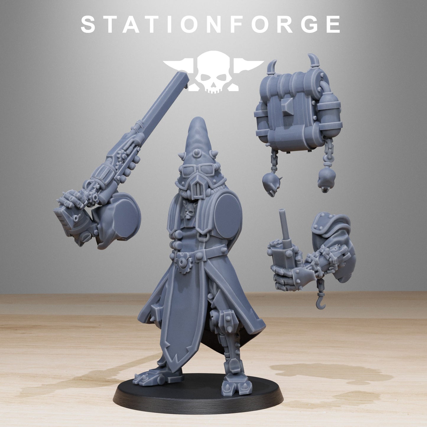 Scavenger Hooded Cultists x 10, Tech Adepts, Mech Division