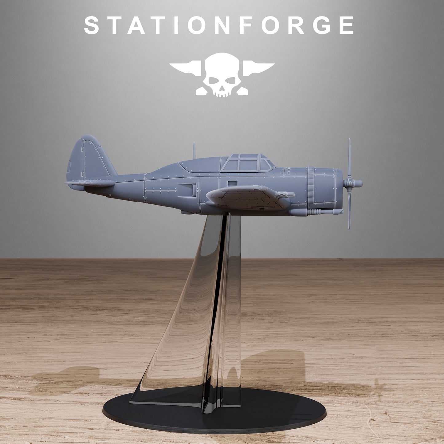 Free Guard Thunderbolt plane, Imperial Division, Air Korps