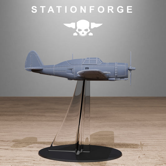 Free Guard Thunderbolt plane, Imperial Division, Air Korps