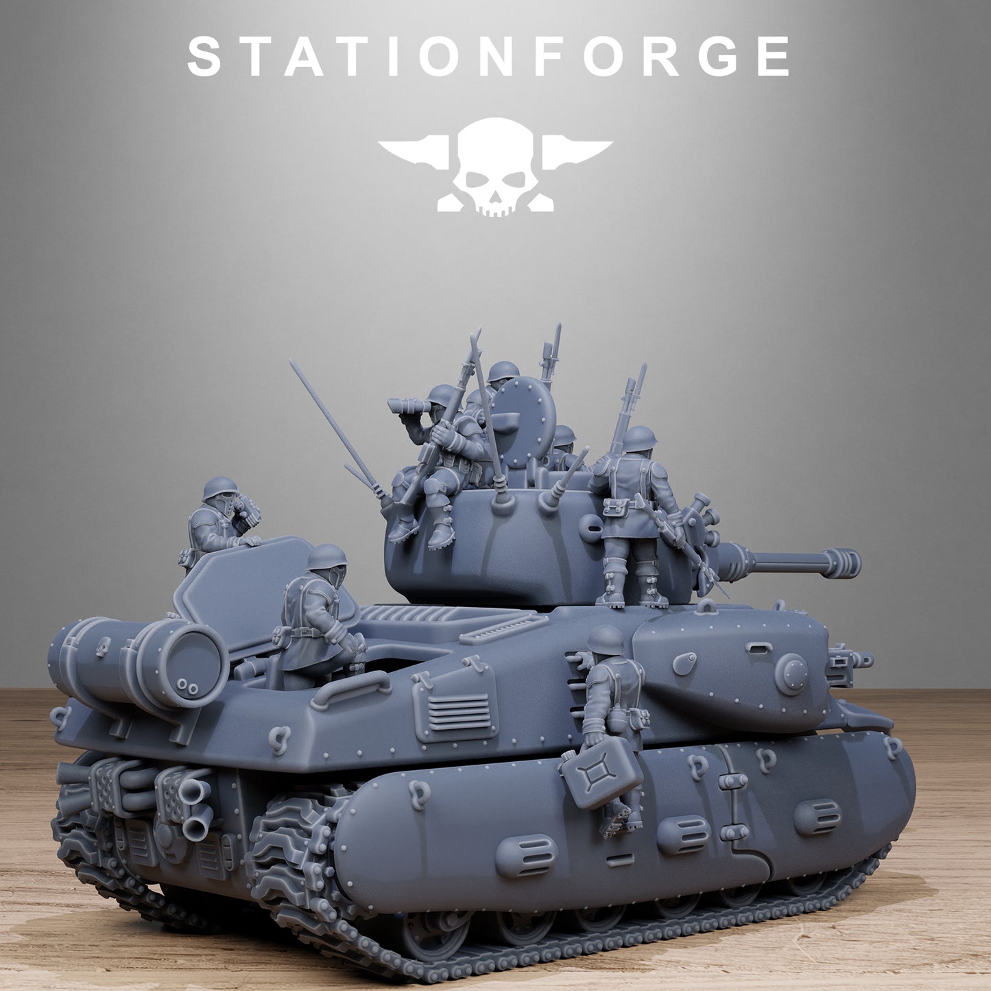 Battle Tank of the Free Guard, Imperial Division