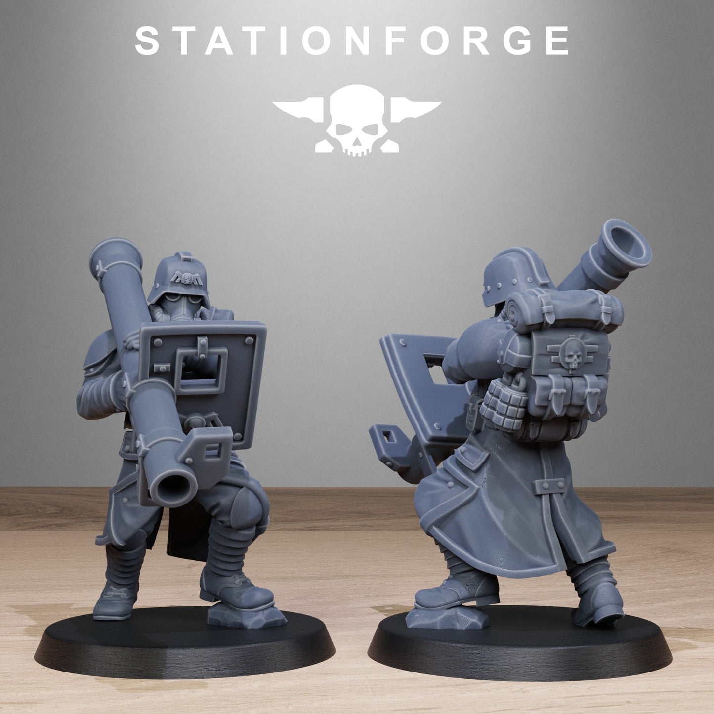 Imperial Soldiers of the Grim Guard, Death Division, Rocketeers Korps x 10