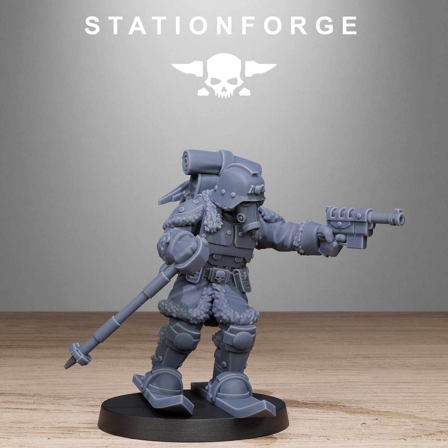 Imperial Soldiers of the Grim Guard x 10, Death Division, Frostwatch Patrol