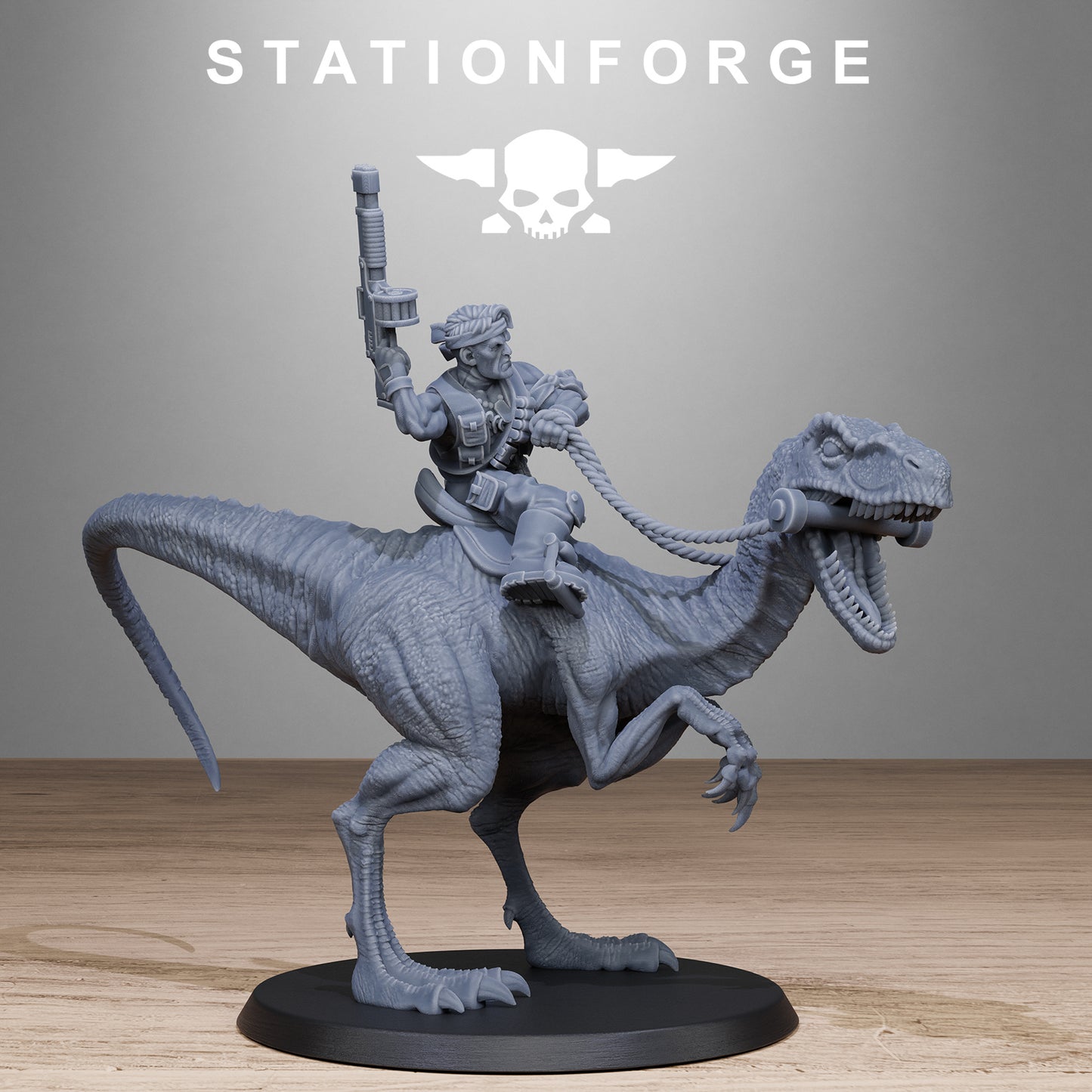 Jungle Raptors of the Grim Guard x 10, Rough Ground Division, Cavalry Korps