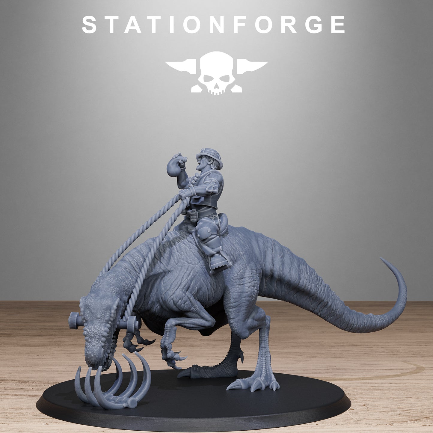 Jungle Raptors of the Grim Guard x 10, Rough Ground Division, Cavalry Korps