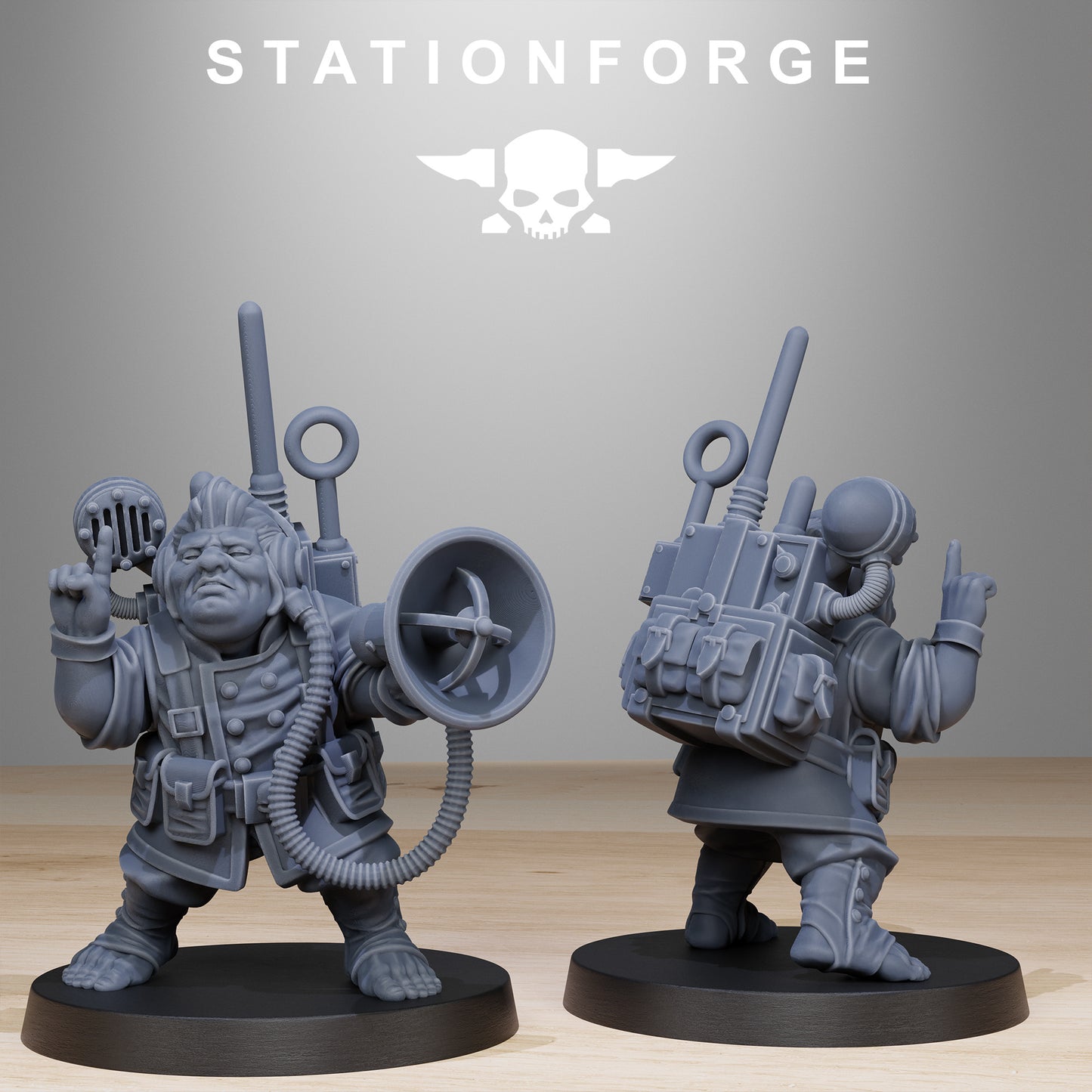 Imperial Stuntys of the Grim Guard x14, Death Division, Trappers Korps