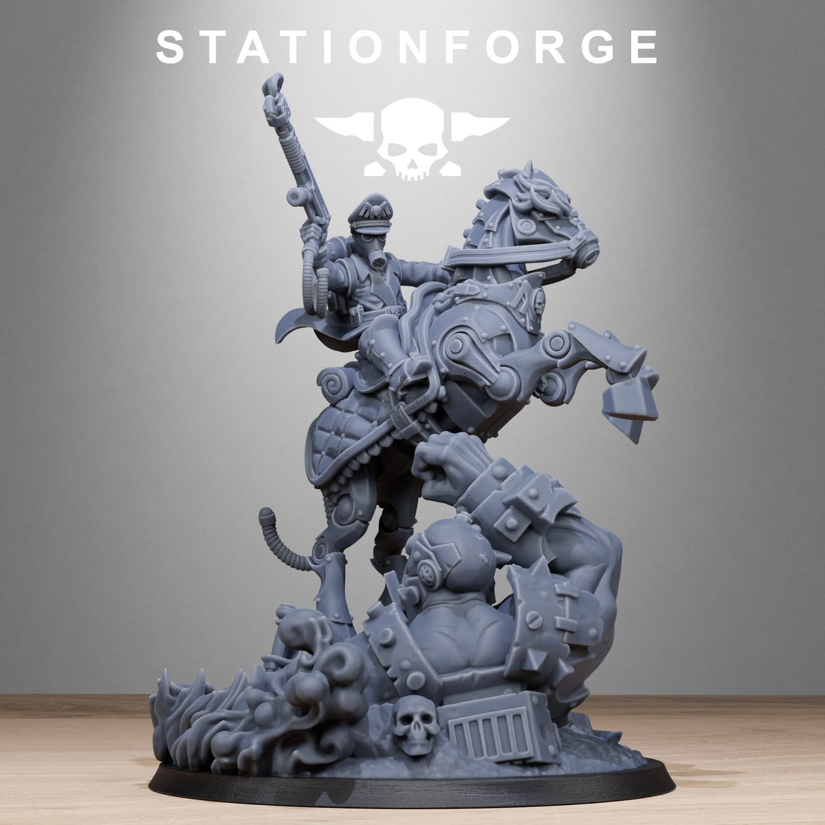 Imperial Officer of the Grim Guard, Death Division, Commander