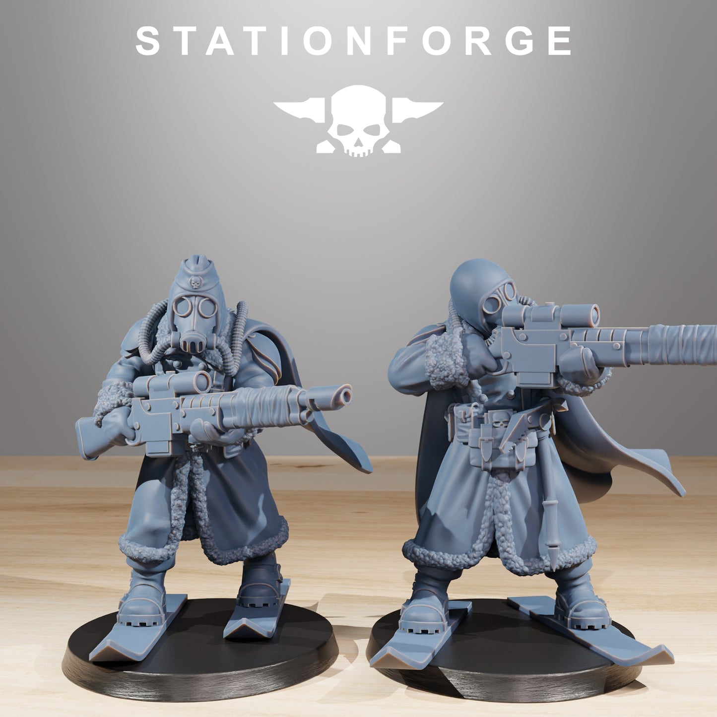 Imperial Marksmen the Grim Guard x 10, Death Division, Frostwatch Korps