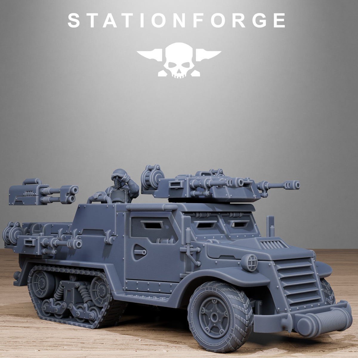 Imperial Half Track Vehicle of the Free Guard, Imperial Division