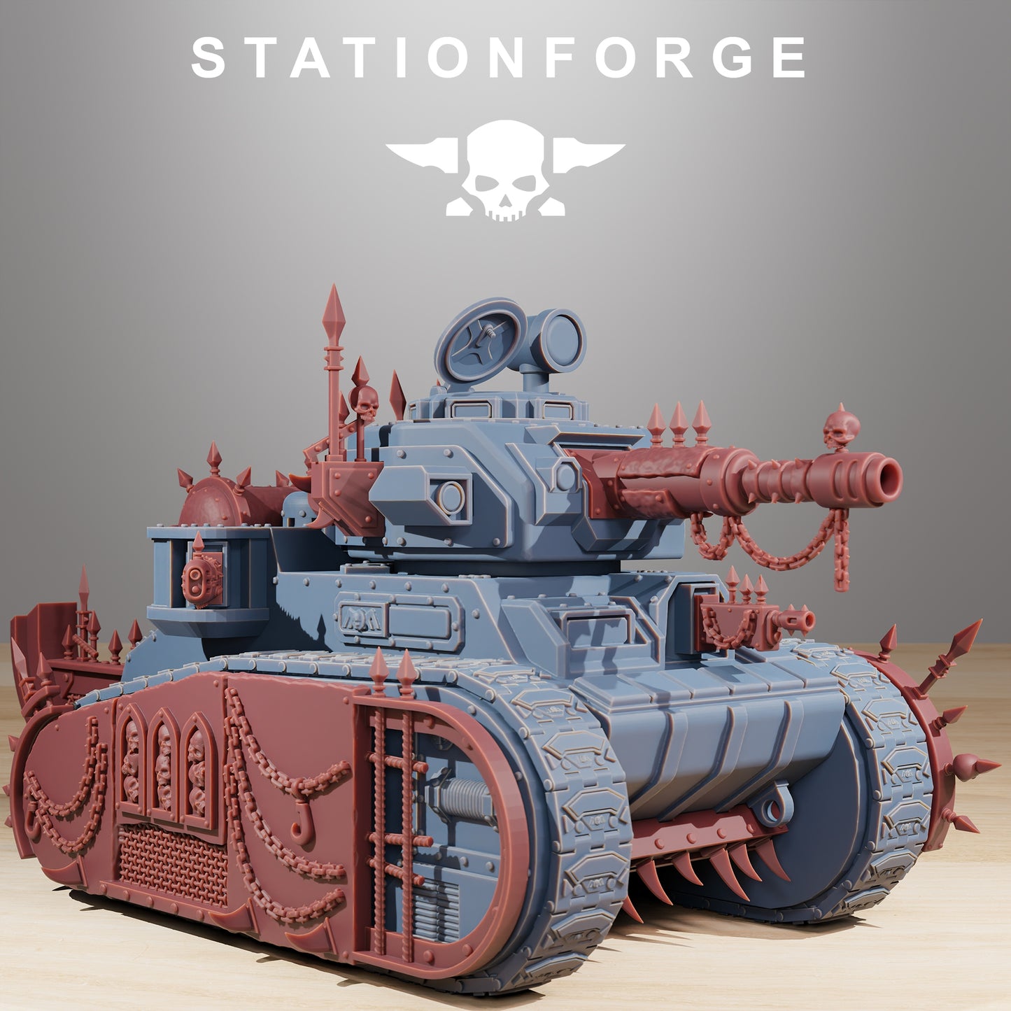 Corrupted Light Imperial Battle Tank, Death Division