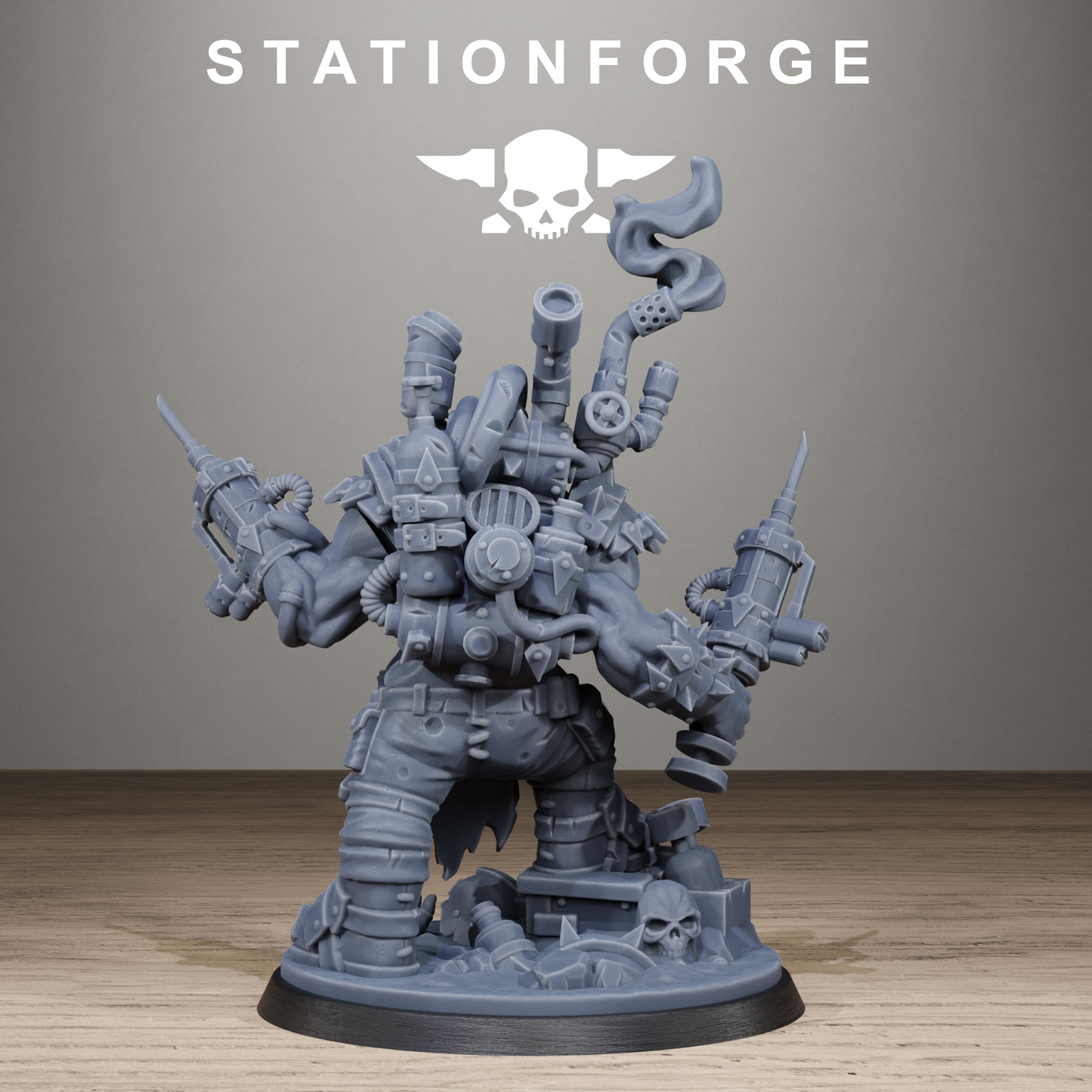Orkaz Mad Scientist Boss, Stationforge