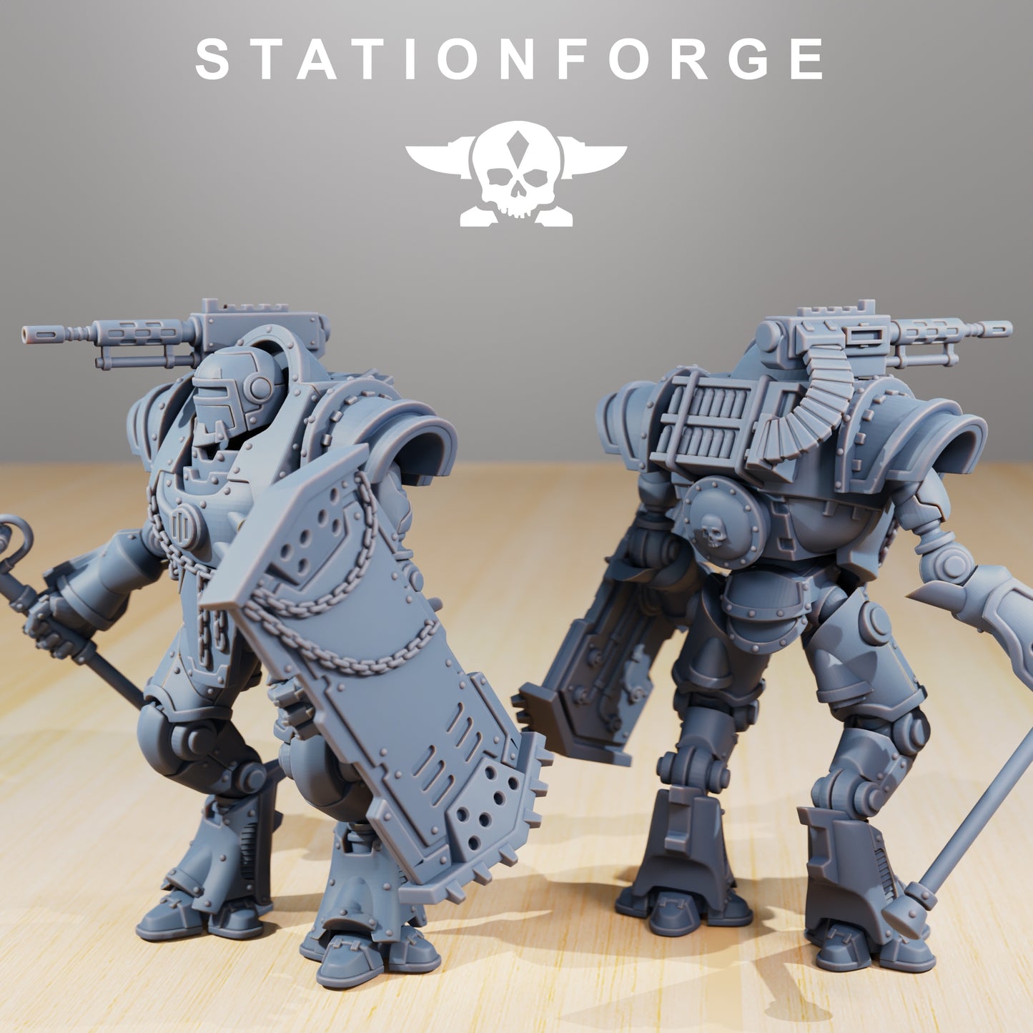 Scavenger Exutars, Robot Droids, Mech Division (3 models)