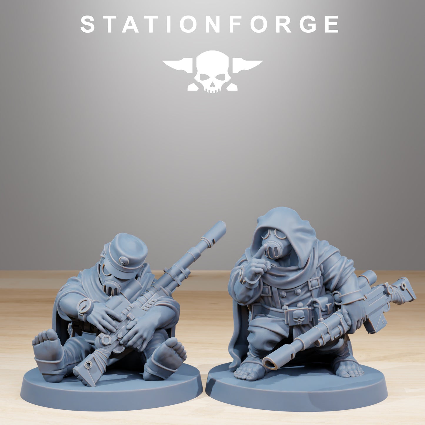 Imperial Stuntys of the Grim Guard x10, Death Division, Snipers Korps