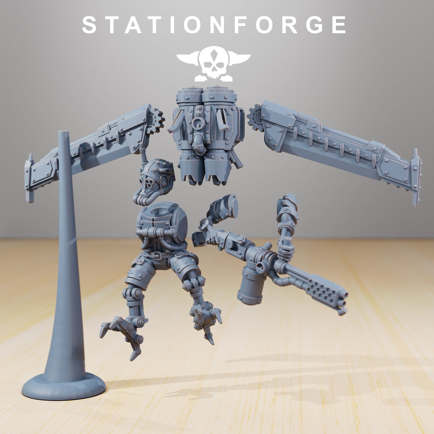 Scavenger Operators, Flying Tech Adepts, Mech Division