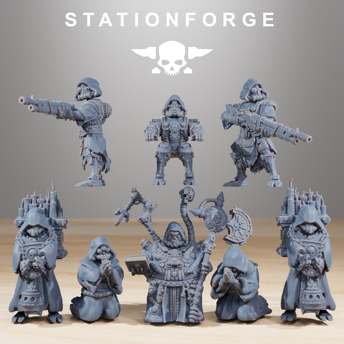 Scavenger Floating Chapel, Tech Adepts, Mech Division