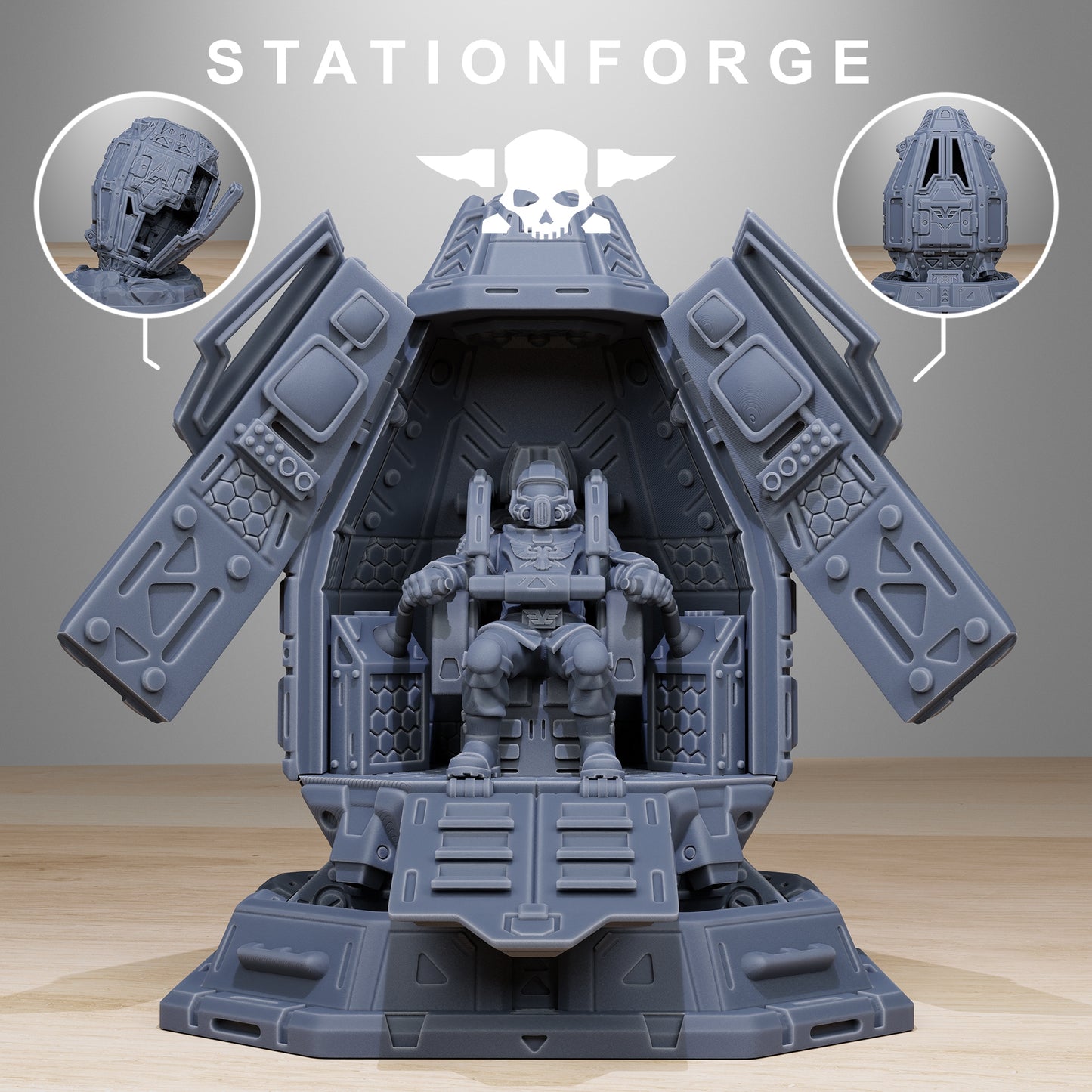Vaskar Drop Pod, Space Division, Marine Core