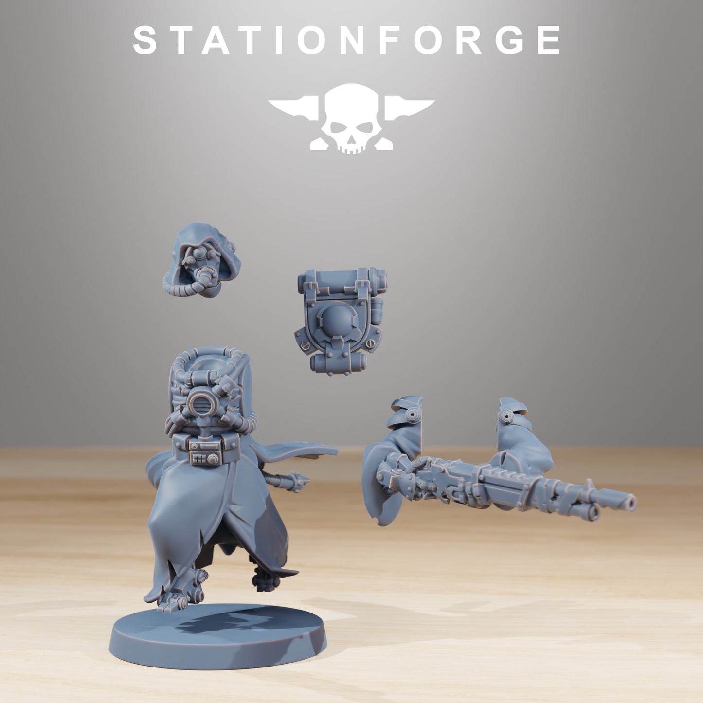 Scavenger Hunters - Tech Cults, Mech Division, Station Forge