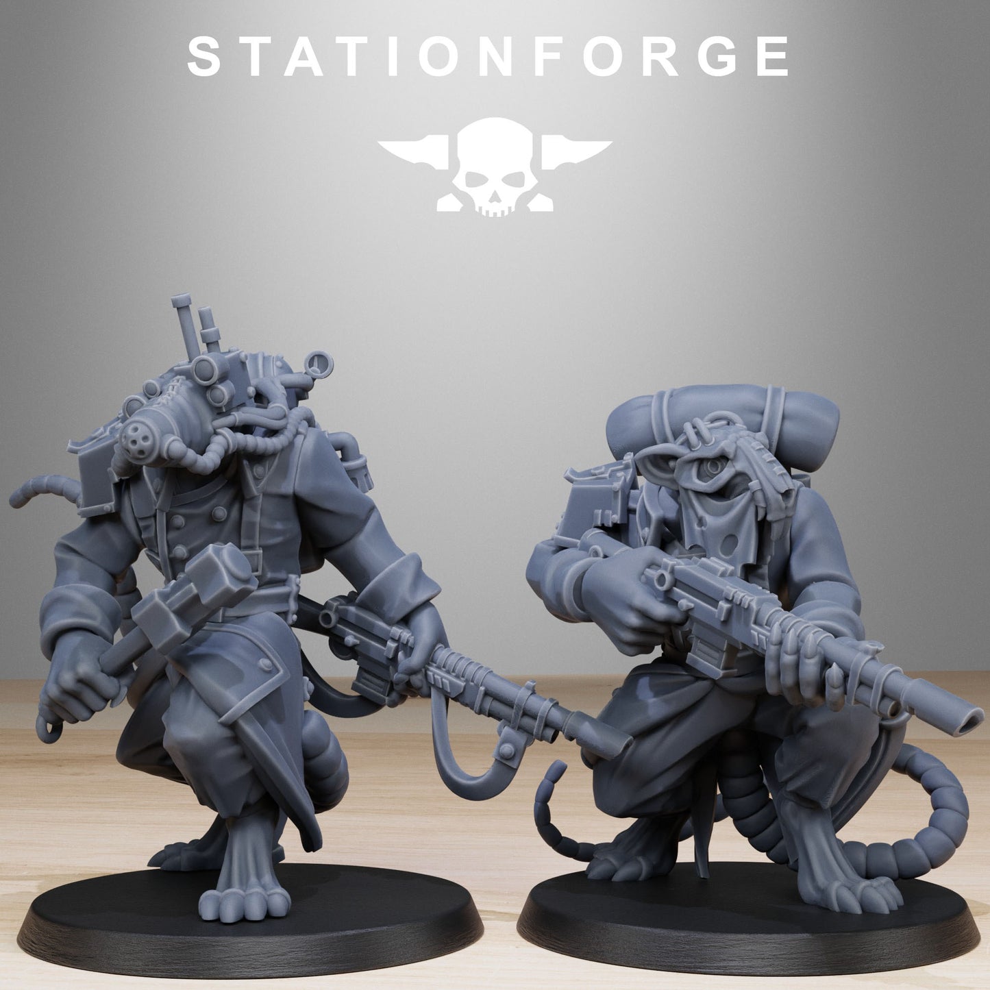Imperial Soldiers of the Grim Guard x 10, Death Division, Raticus Korps