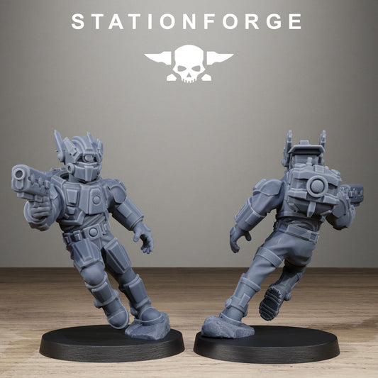 Tarion Clone Droid Warrior Assault Infantry Squad 2.0 x10, Fire Team