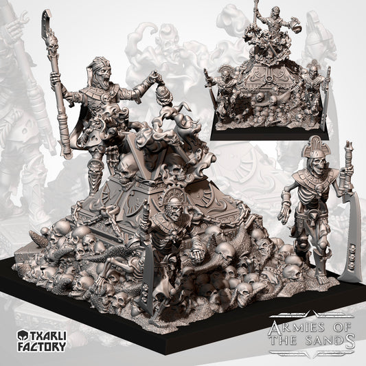 Armies of the Sand - Arc of Souls, Tomb Priest, Kings Chosen