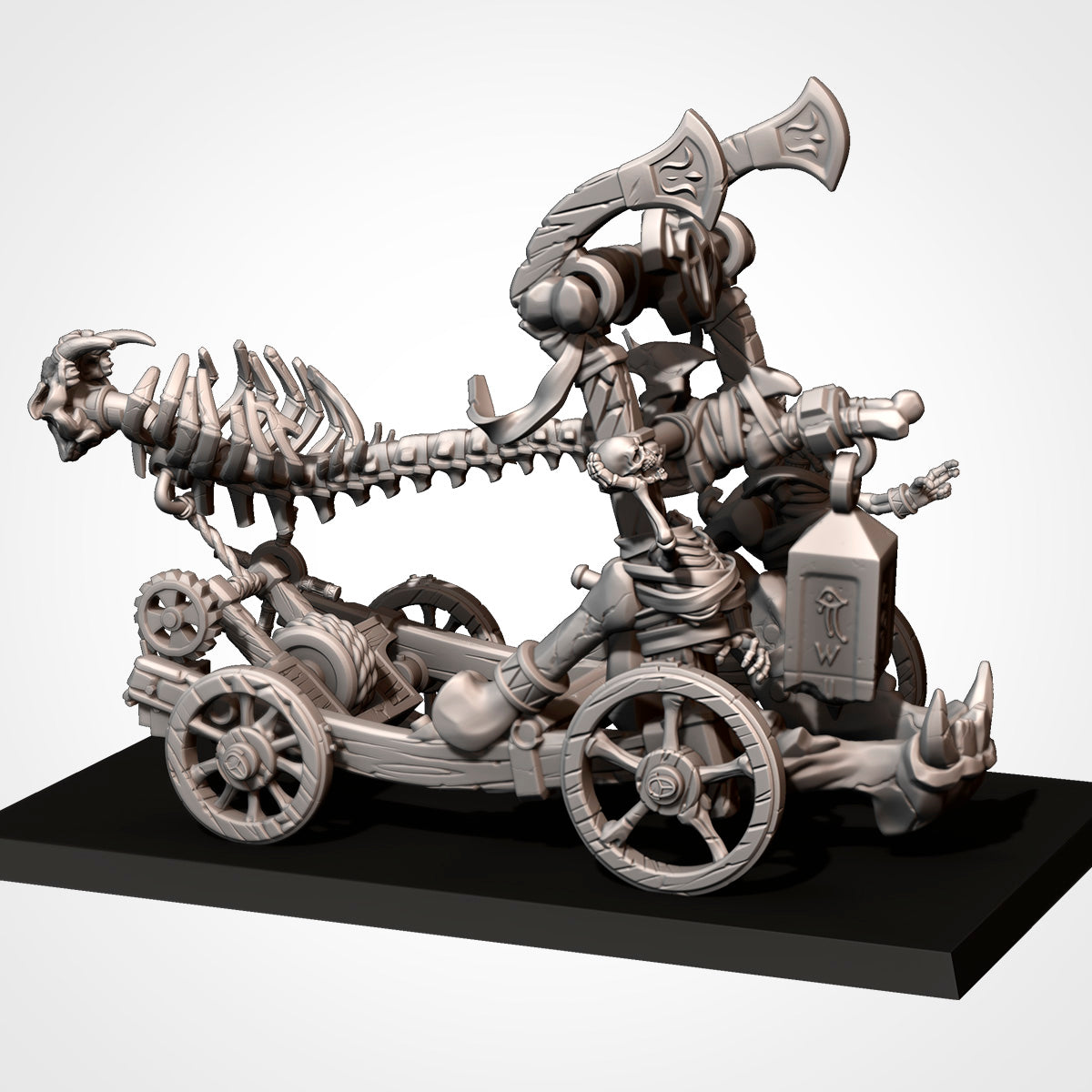 Armies of the Sand - Bone Catapult, Tomb Artillery, Skull Kings