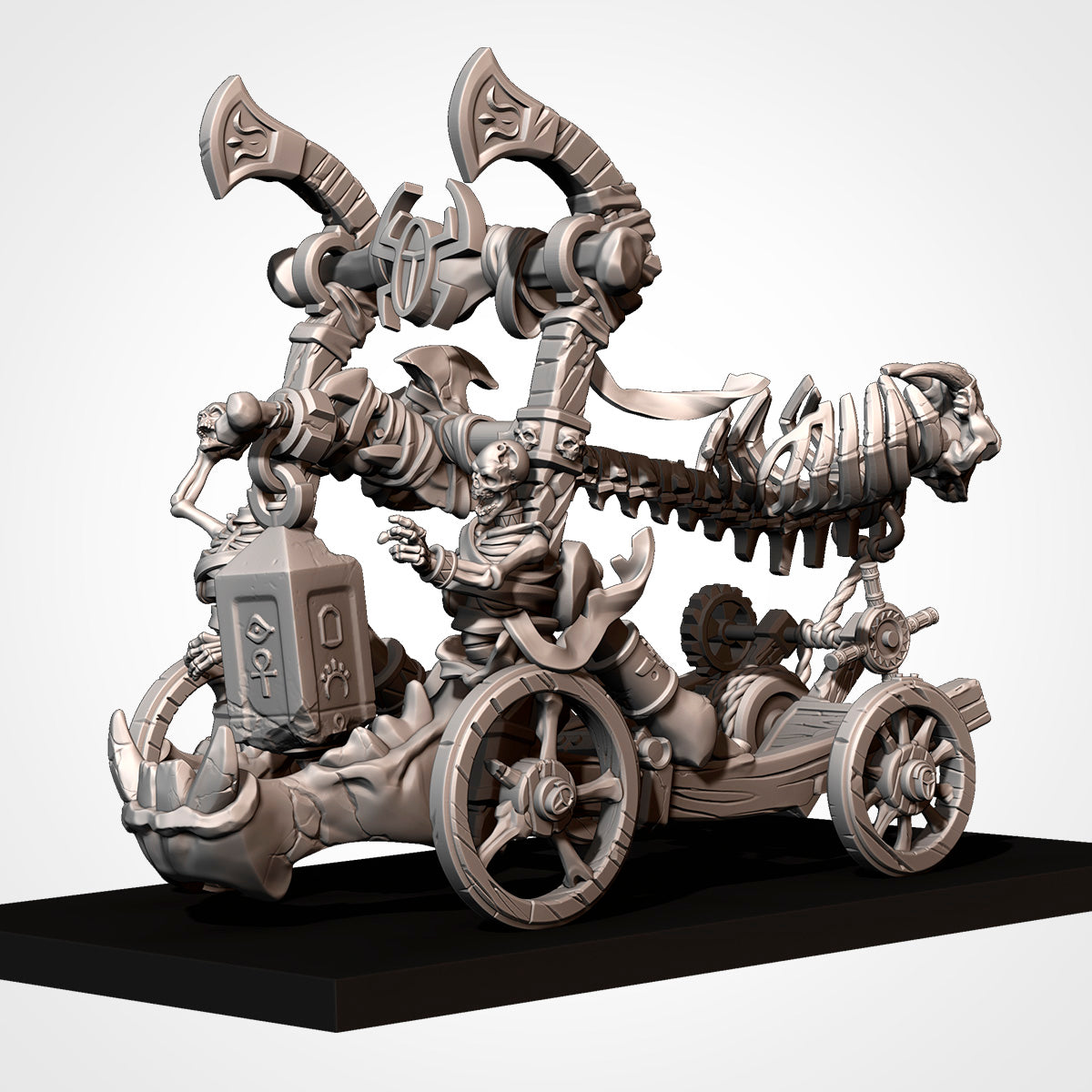 Armies of the Sand - Bone Catapult, Tomb Artillery, Skull Kings