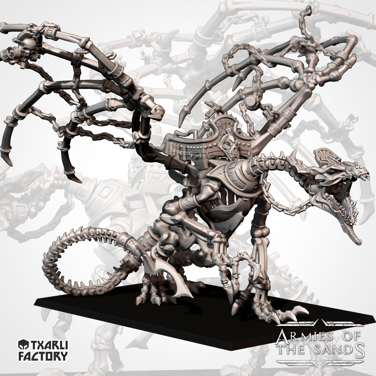 Armies of the Sand - Bone Dragon, Tomb Lord, Kings Chosen