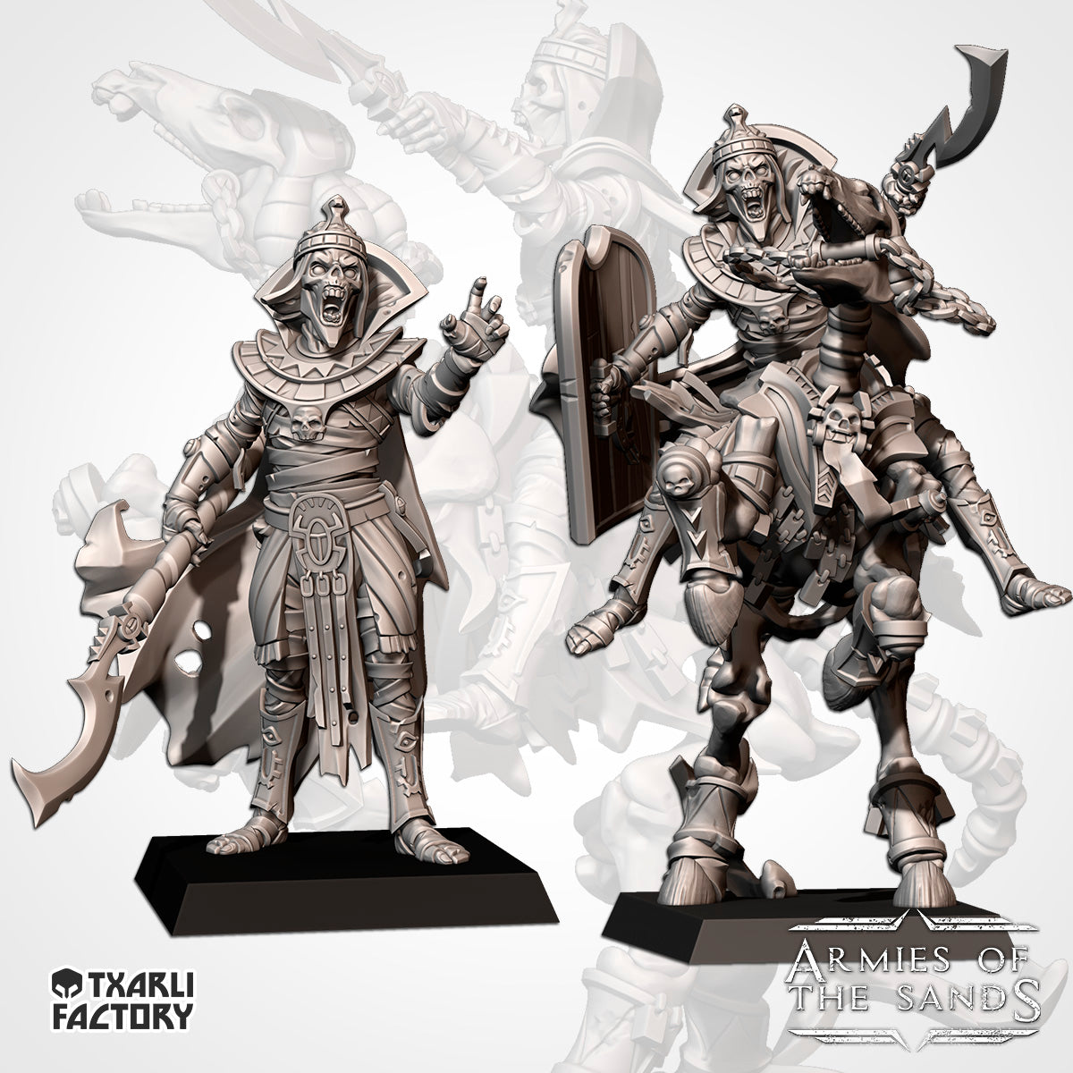Armies of the Sand - Prince Multipack, Tomb Legions, Kings Chosen