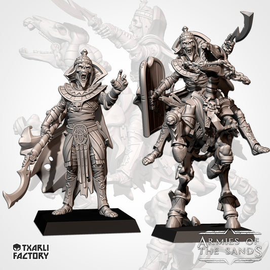 Armies of the Sand - Prince Multipack, Tomb Legions, Kings Chosen