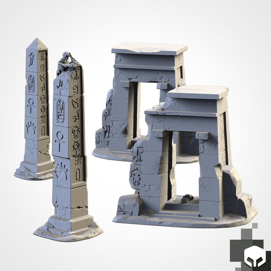 Armies of the Sand - Troop Fillers, Tomb Legions, Kings Chosen