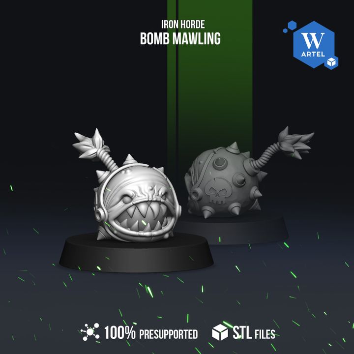 Artel W, Iron Horde, Mawling Pack, Beasts, Orc Pirate