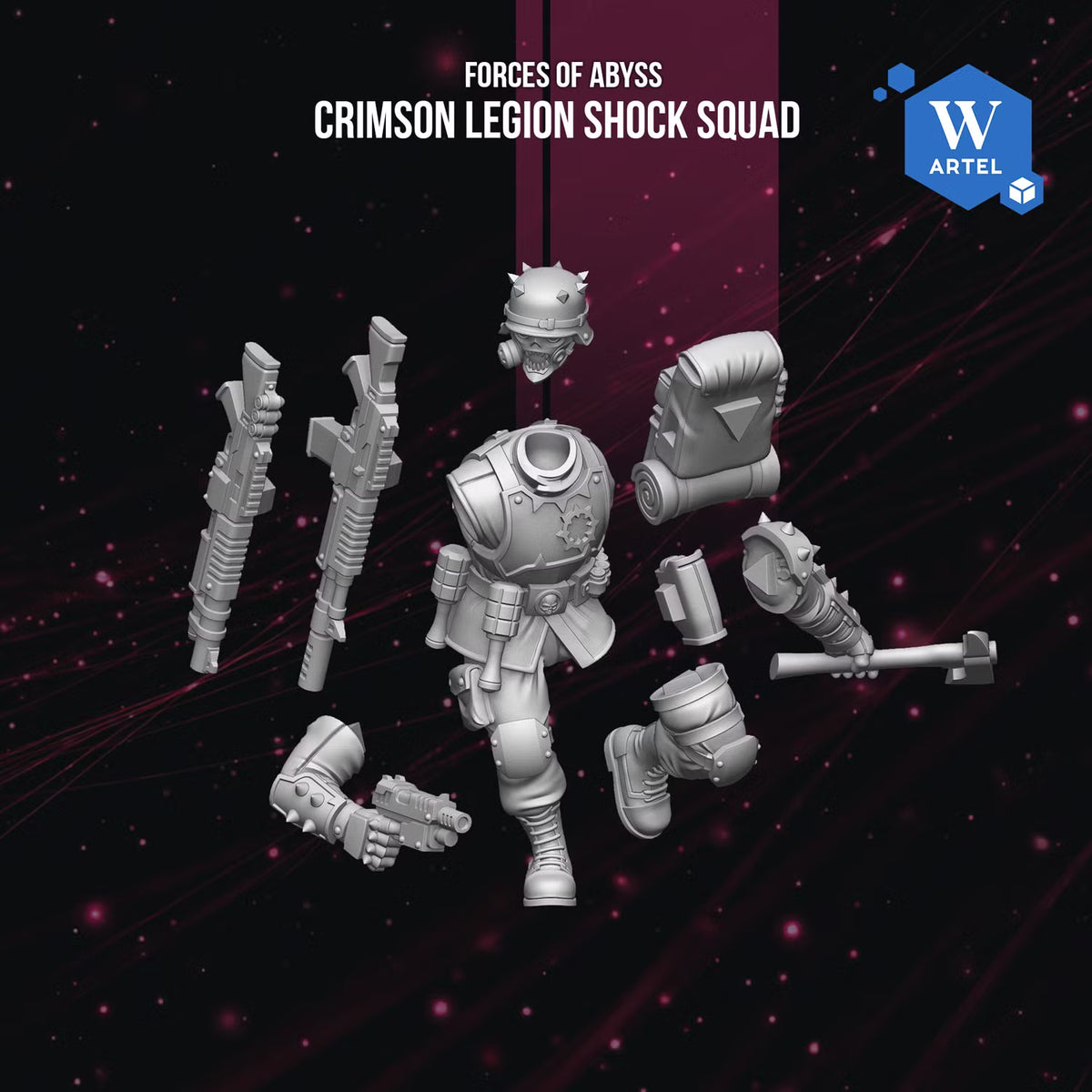 Artel W, Forces of Abyss, Crimson Legion Shock Squad, Traitor Gaurd