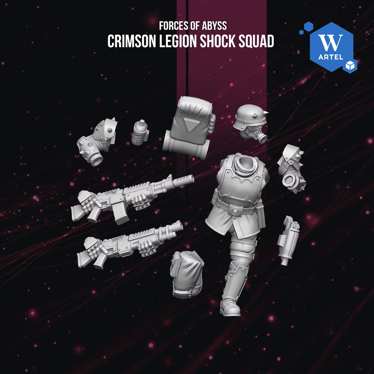 Artel W, Forces of Abyss, Crimson Legion Shock Squad, Traitor Gaurd