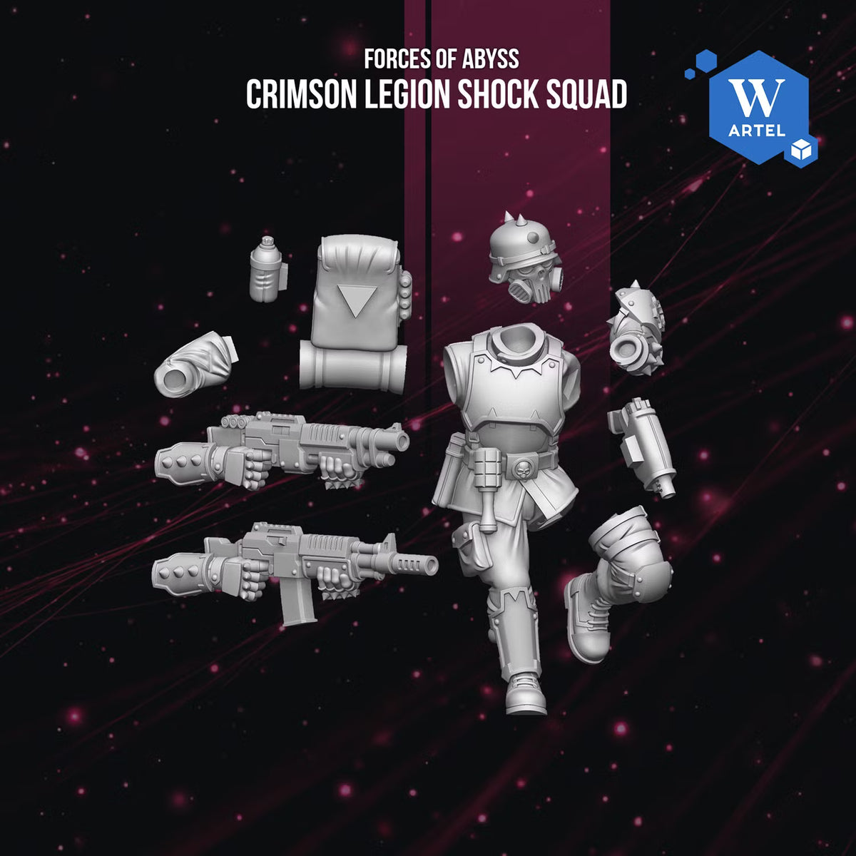 Artel W, Forces of Abyss, Crimson Legion Shock Squad, Traitor Gaurd