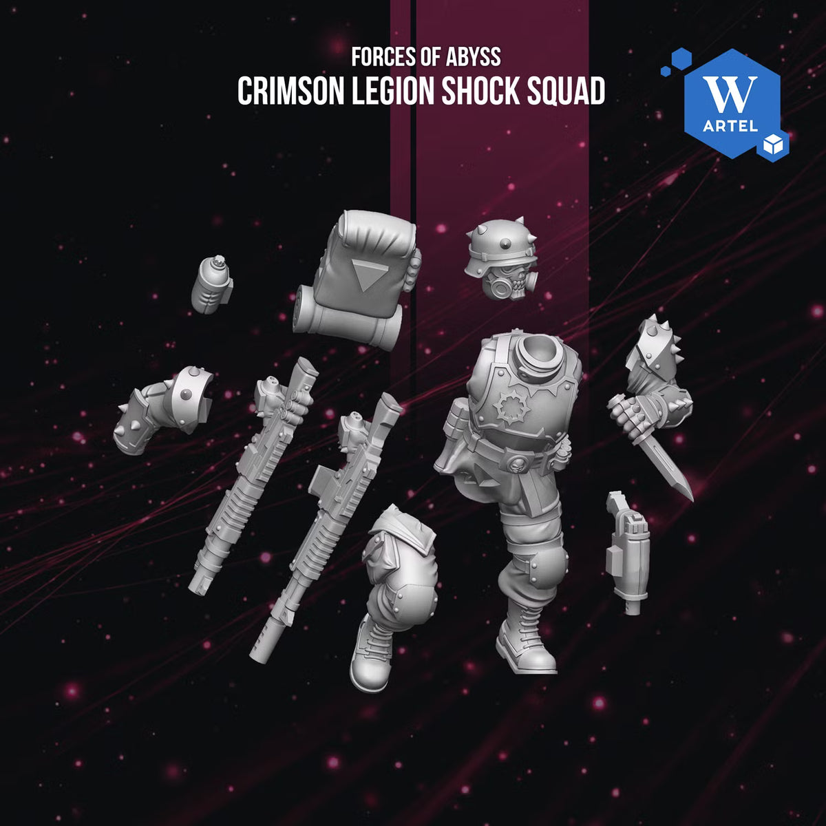 Artel W, Forces of Abyss, Crimson Legion Shock Squad, Traitor Gaurd