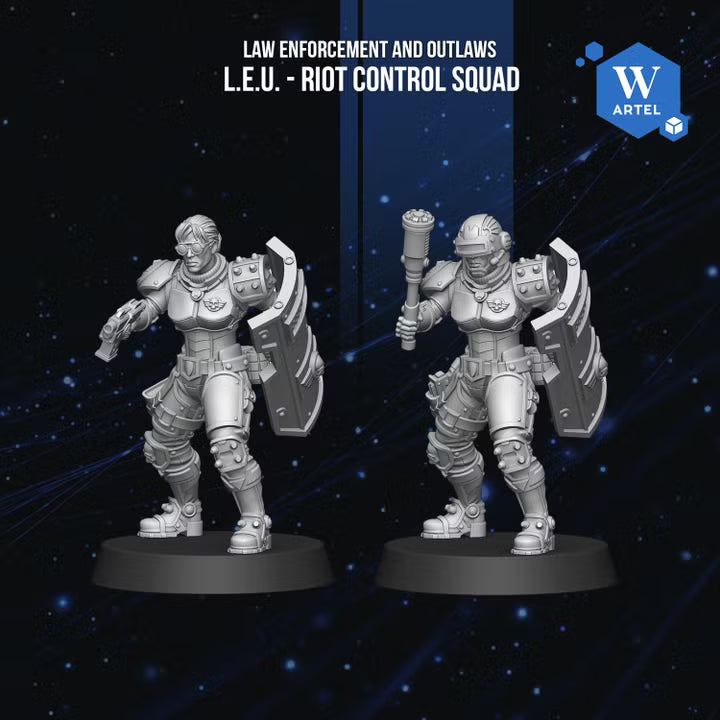 Artel W, Inquisition, Riot Control Squad x 10, Imperial Law Enforcment Agents