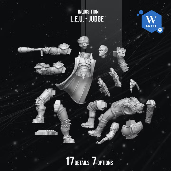 Artel W, Inquisition, L.E.U Judge, Adeptus Abritrator