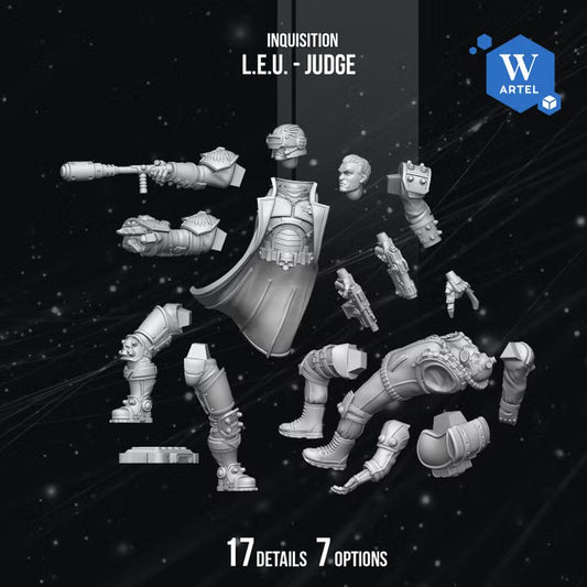 Artel W, Inquisition, L.E.U Judge, Adeptus Abritrator