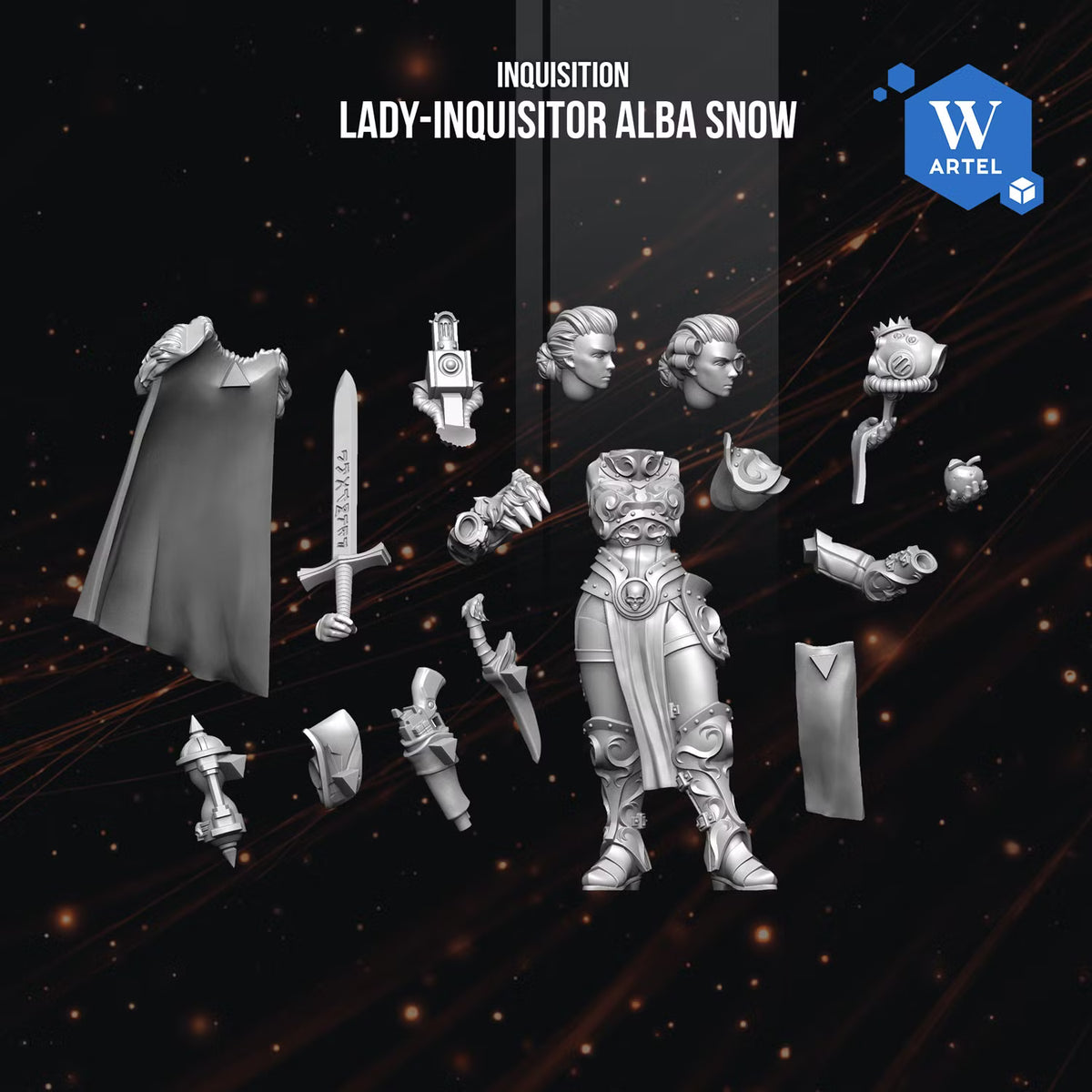 Artel W, Inquisition, Lady Inquisitor Alba Snow, Imperial Law Enforcement Agent