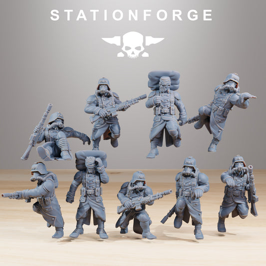 Imperial Troopers of the Grim Guard, Death Division, Trench Korps x 9