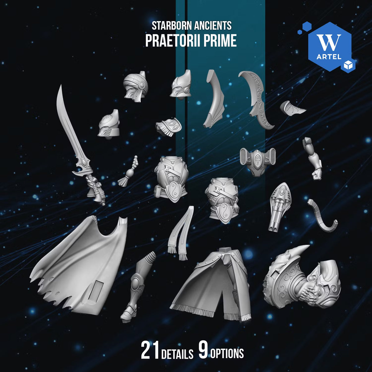 Artel W, Starborn Ancients, Praetorii Prime, Commander, Elder Ones