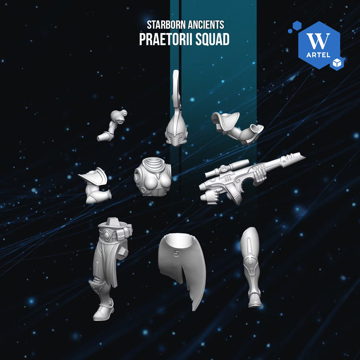 Artel W, Starborn Ancients, Praetorii Squad, Dire Guardians, Elder Ones