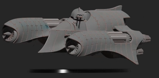 Diverging Realms - Coven - Custodians Osprey Heavy Grav Personel Carrier UPSCALE