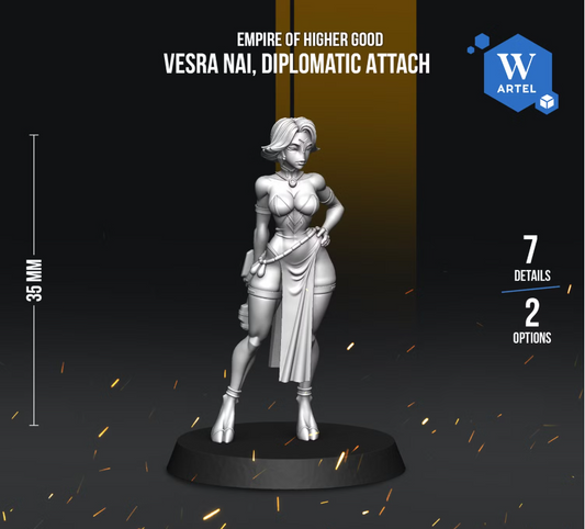 Artel W, Empire Of Higher Good, Vesra Nai, Greater Diplomatic Attach
