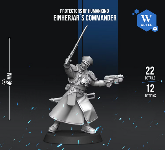 Artel W, Protectors Of Humankind, Guard Commisar, Einherjar Commander
